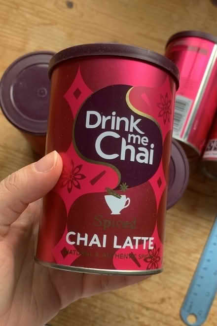Photo of free Empty chai latte tins (Fleetwood FY7) #3
