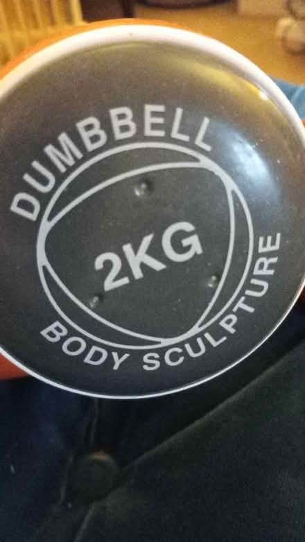 Photo of free Set of 2kg Orange Dumbbells (Shiregreen S5) #2