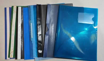 Photo of free A selection of A4 flexible folders, plastic wallets (Neat Enstone OX7) #3