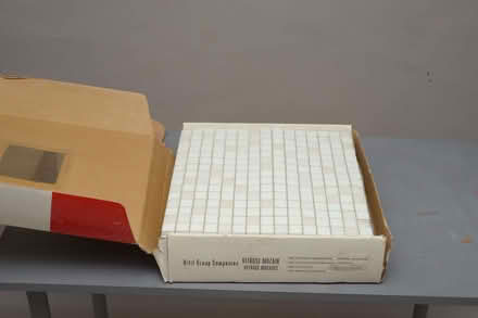 Photo of free Mosaic tiles, white, 1 box (Southgate N14) #2