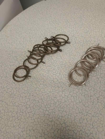 Photo of free Curtain rings (South Abingdon OX14) #1