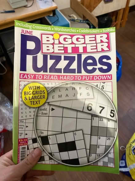 Photo of free Puzzle book (S3 Neepsend) #1