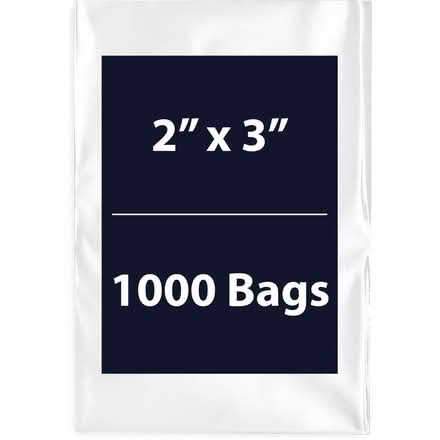 Photo of free 2" x 3" 1000 Bags, Open Top (San Jose West) #1