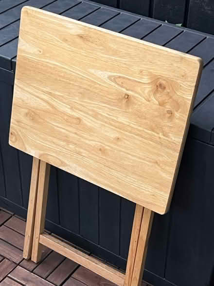 Photo of free small folding table (Roehampton Lane) #1