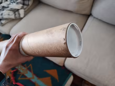 Photo of free Cardboard shipping tube, 40" (Midtown/Boulevard Park) #3