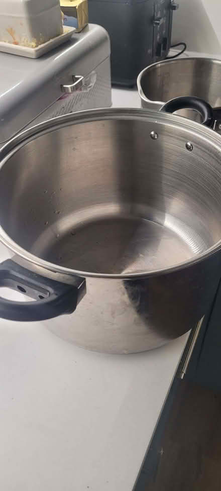 Photo of free 5ltr Stainless steel pan (Morecambe LA4) #1