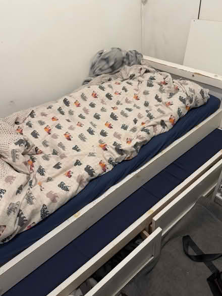 Photo of free Single bed with pull out bed (NW7) #1