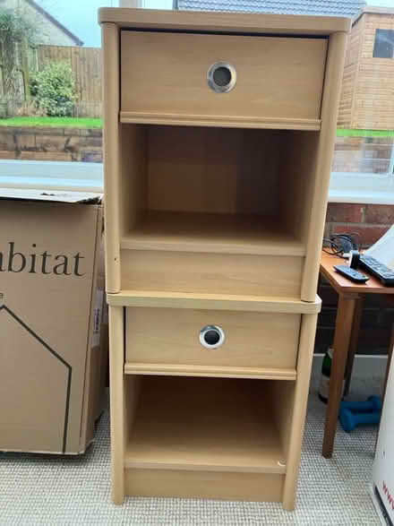Photo of free 2 Bedside Tables (Cepen Park North) #1