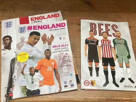 Photo of free Football programmes (Emlyn Gardens W4) #2
