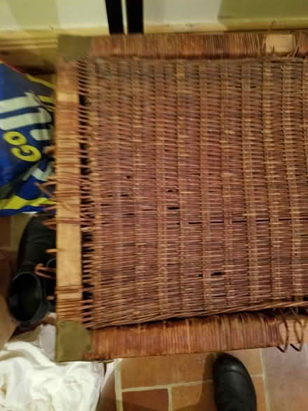 Photo of free Wicker blanket box (Ranelagh/Rathmines) #2