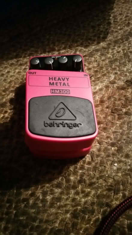 Photo of free BEHRINGER heavy metal guitar pedal SPARE/REPAIR (Trowbridge BA14) #1