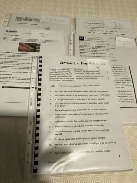 Photo of free English worksheets (Newport Pagnell MK16) #3