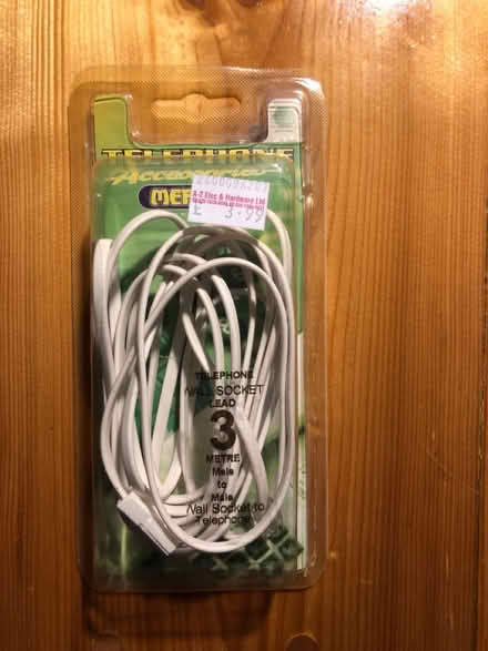 Photo of free 3m Telephone cable (Hadlow TN11) #1