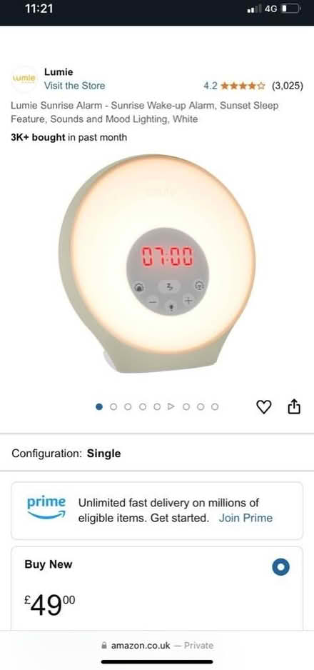 Photo of free Lumie sunrise alarm clock (Woodhatch RH2) #3