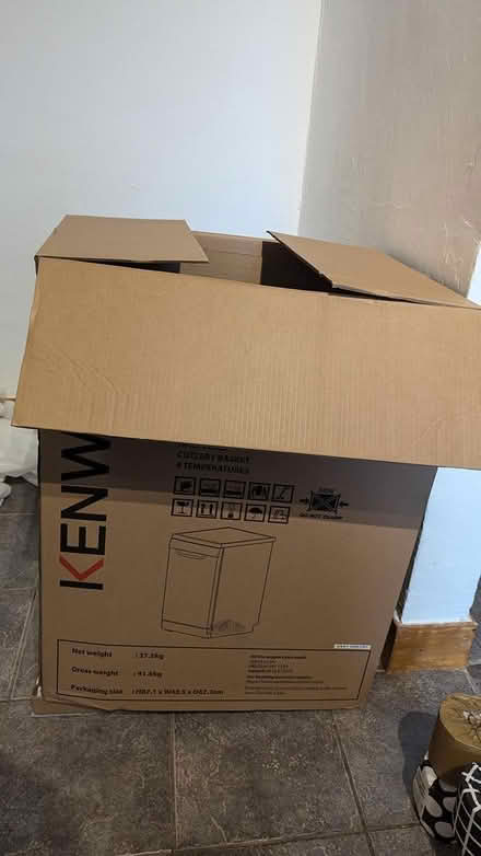 Photo of free Large dishwasher box (Strathbungo G41) #1