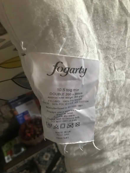 Photo of free Double Fogerty Quilt 10.5 tog (Radcliffe Road NG2) #1