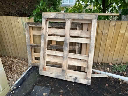 Photo of free Two wooden pallets (Ilkley) #1