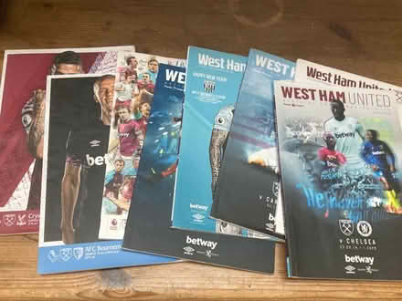 Photo of free Football programmes (Emlyn Gardens W4) #3
