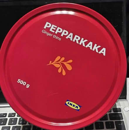 Photo of free Cookie tin (South Kensington station. SW3) #1