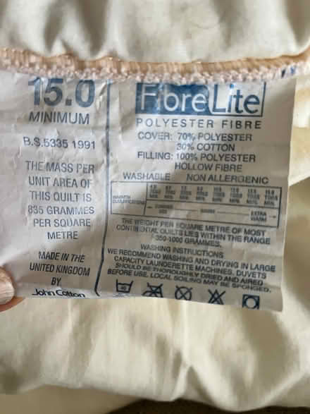 Photo of free Double duvet (Builth Wells LD2) #2