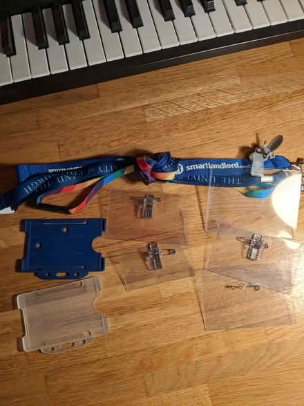 Photo of free Three Lanyards and seven badge holders (Gilmerton EH17) #1