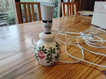 Photo of free Small ceramic lamp base (Bishop's Castle SY9) #1