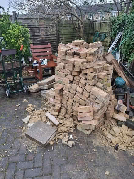 Photo of free London Milton buff 65mm bricks (Washington NE38) #1