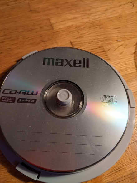 Photo of free 8 blank CD-RW discs (Gilmerton EH17) #1