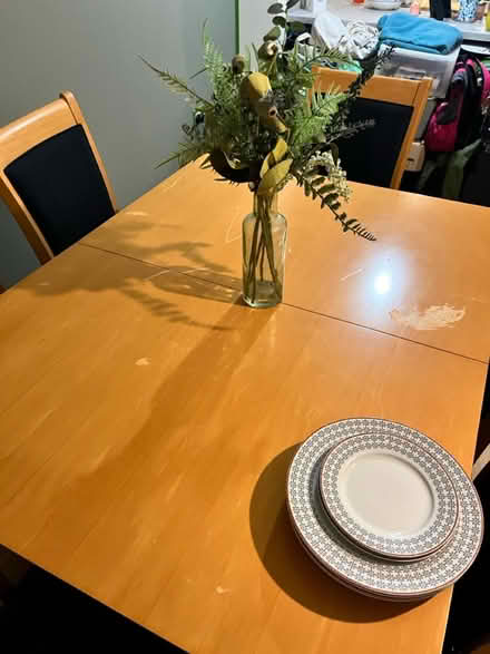 Photo of free Dining room table and 6 chairs (Crossgates, Leeds) #2
