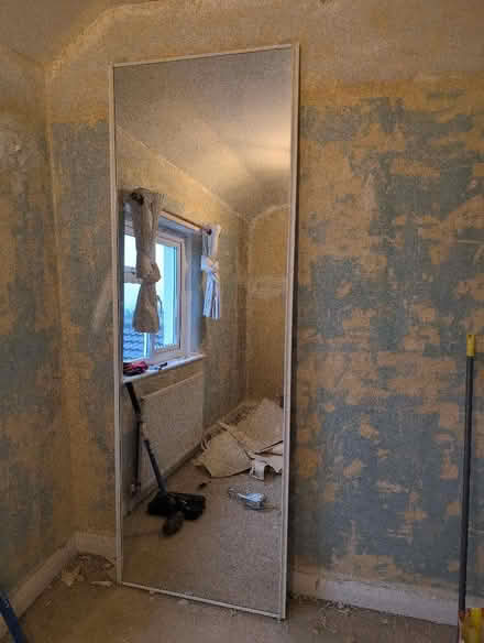 Photo of free Large mirror wardrobe door (Rawdon LS19) #1