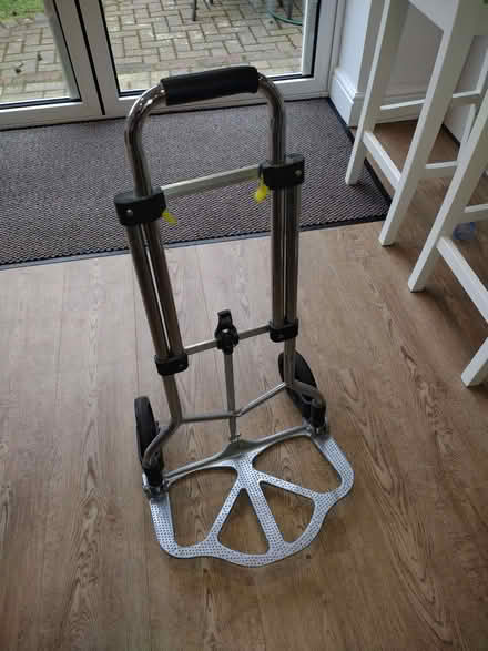 Photo of free Foldable 2 wheeled trolley (New Malden KT3) #4