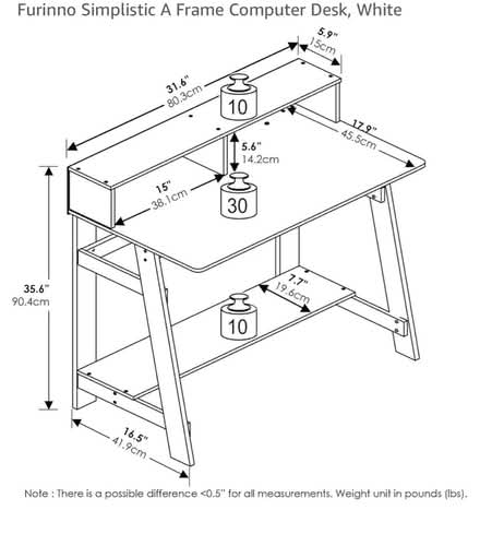 Photo of free Computer desk (SE11) #3