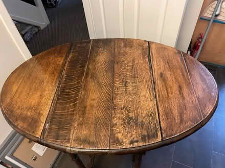 Photo of free 3 leaf foldable table (B32 Bartley Green) #2