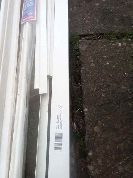 Photo of free collection of wooden and plastic trim, moldings, conduit (Henlow SG16) #4
