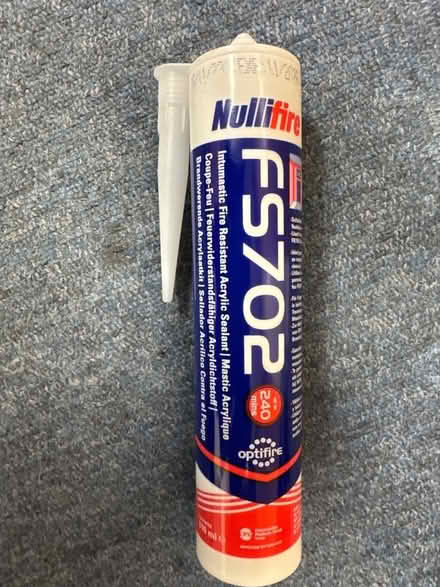 Photo of free Nullifire intumescent mastic - unused/ unopened (Lichfield WS13) #1