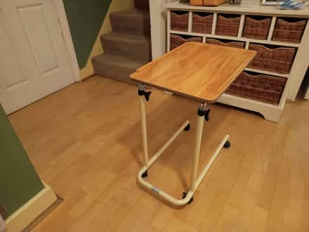 Photo of free Bedside Table - Height adjustable (Hillingdon UB10) #1