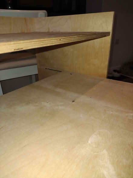 Photo of free Plywood shelf unit (New Malden KT3) #2