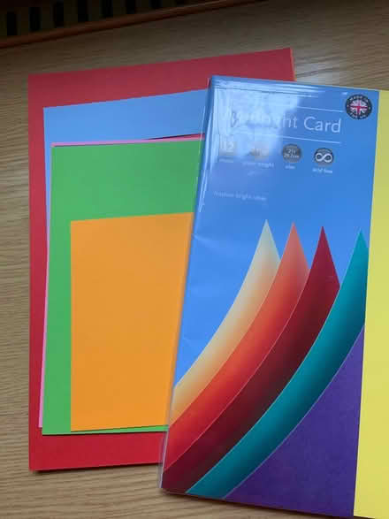 Photo of free Coloured card for crafts etc (High Wycombe, HP13) #2