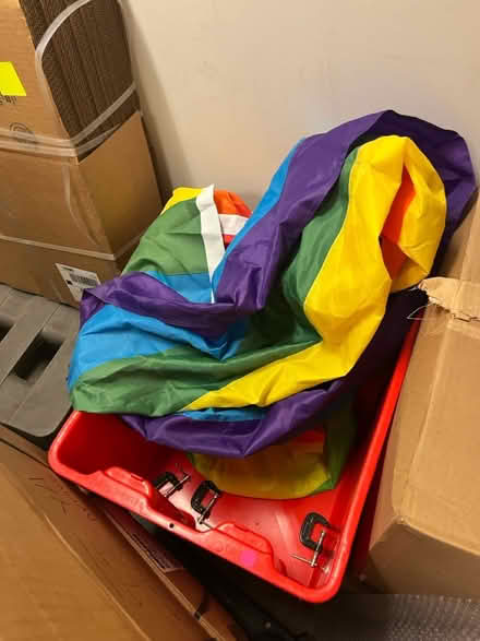 Photo of free Pride bunting flags (SoHo) #2