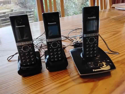 Photo of free Panasonic land-line phone set (Bishop's Castle SY9) #1