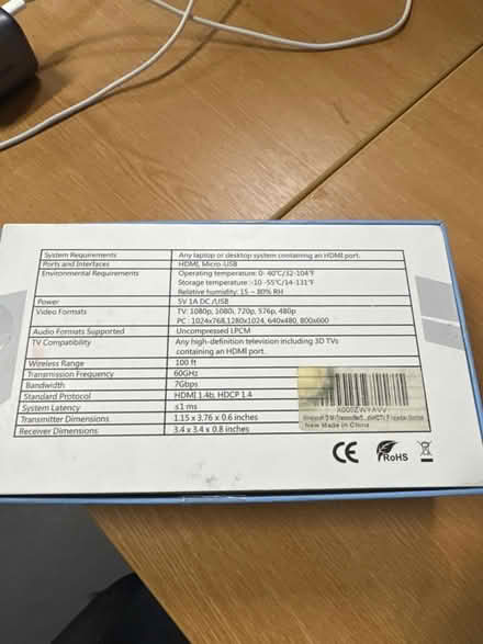 Photo of free Wireless HDMI boxed (EC1A) #2
