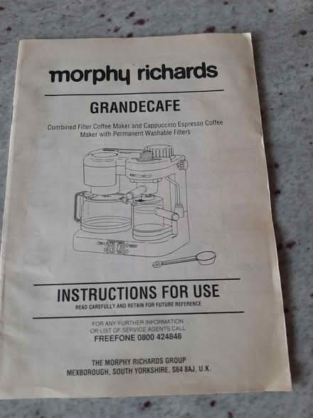 Photo of free Coffee machine (Campnell Park MK9) #2