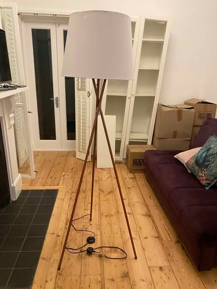 Photo of free Tripod floor lamp (Fulham Palace Rd SW6) #1