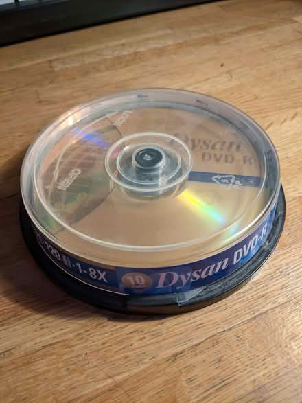 Photo of free 6 Blank DVDs (Gilmerton EH17) #1
