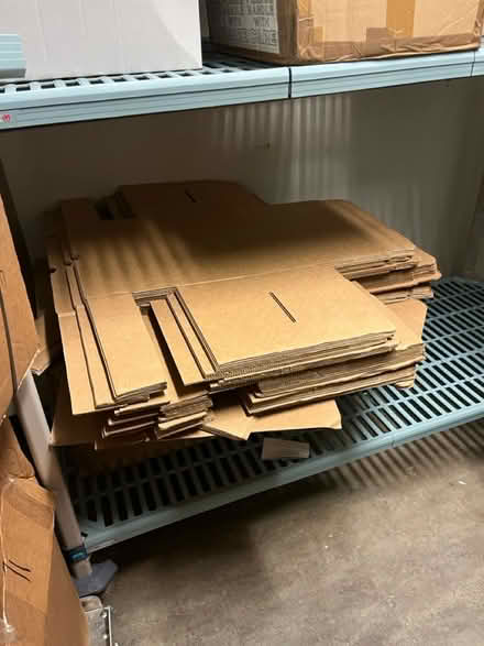 Photo of free Cardboard stack (SoHo) #1