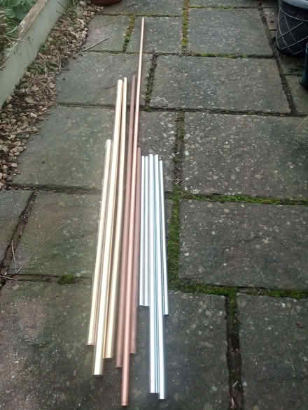 Photo of free collection of metal tubing, pipe (Henlow SG16) #1