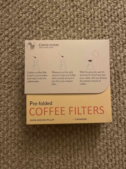 Photo of free Coffee filters (McLean Gardens) #1