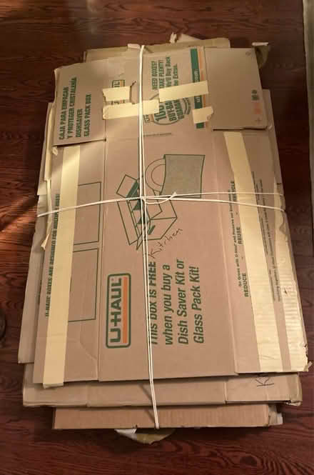 Photo of free U-Haul boxes (BayRidge, Brooklyn) #1