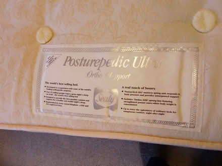 Photo of free Sealy Posturepedic 4'6" mattress (Saltford) #2