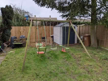 Photo of free Swing set (Letchworth) #1